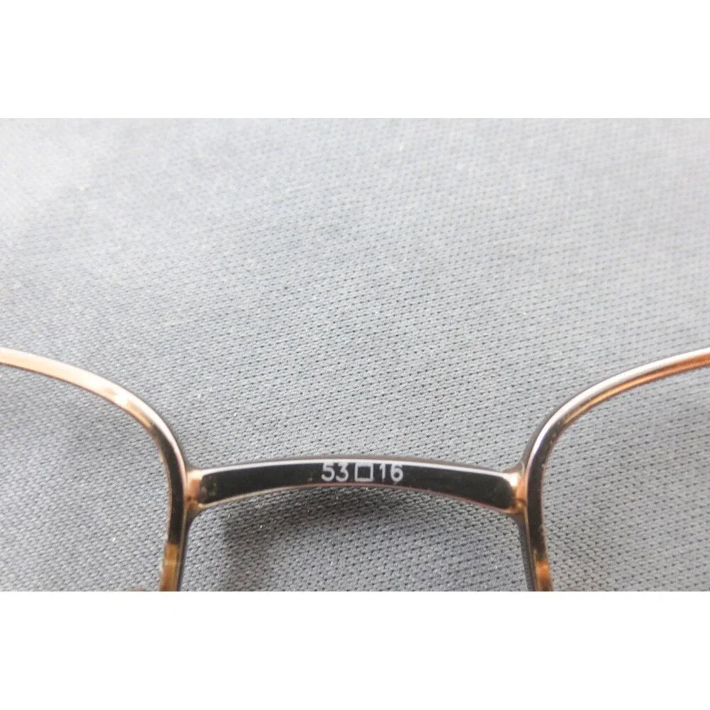 Coach Wendy 129 Eyeglasses Shiny Sand Rectangular Metal Frame 53-16-135
